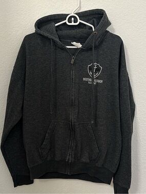 Boothbay Harbor Maine Zip Up